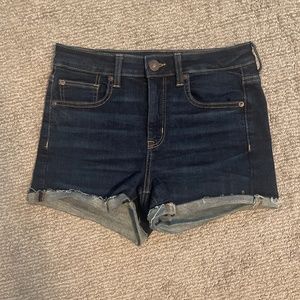AE Ne(x)t Level High-Waisted Denim Short Short